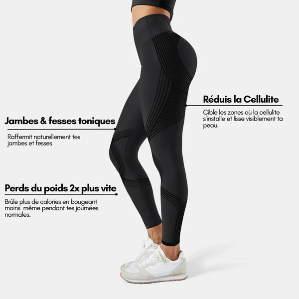 Offre Limitée : 3 Leggings Anti-Cellulite pour seulement 29,90€ (Payez 1, Recevez 3)